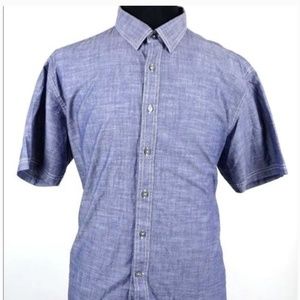 James Campell Mens Denim Button Dwn Shirt
